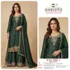 10087 A To D By Zorista Chinon Silk Pakistani Sharara Suits Suppliers In India
